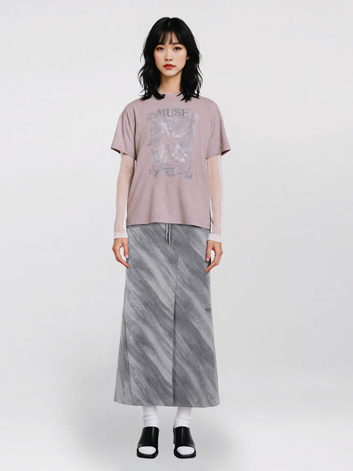 T-SHIRT L/S - sisley k long sleeve t-shirt - Soft Pink | Sisley K image number 1